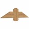 Ekena Millwork Eugene Smooth Timber Gable Bracket, Western Red Cedar, 36"W x 9"H x 1 1/2"D x 5 1/2"F, 6/12 Pitch GBW036X09X0206EUG00SWR - alternate 4